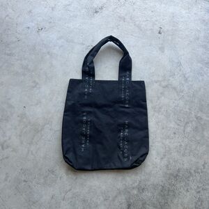 Marc Jacobs Black Canvas Tote Bag Purse Handbag